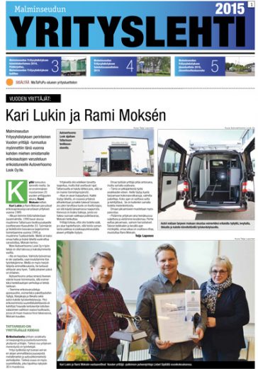 Malminseudun Yrityslehti 2015